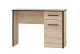 Стол косметический Лирика (Дуб Сонома, Дуб сонома/ Венге)