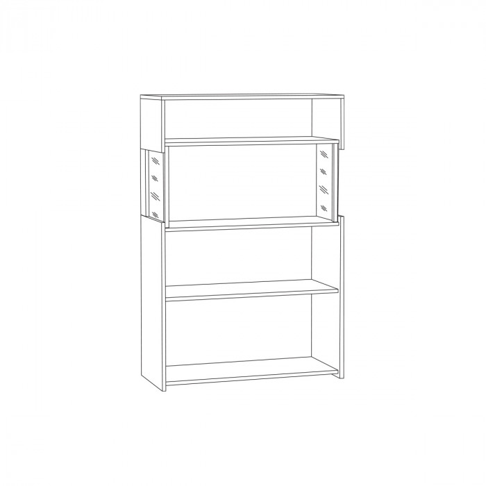 Комод с витриной 13.306 Трувор