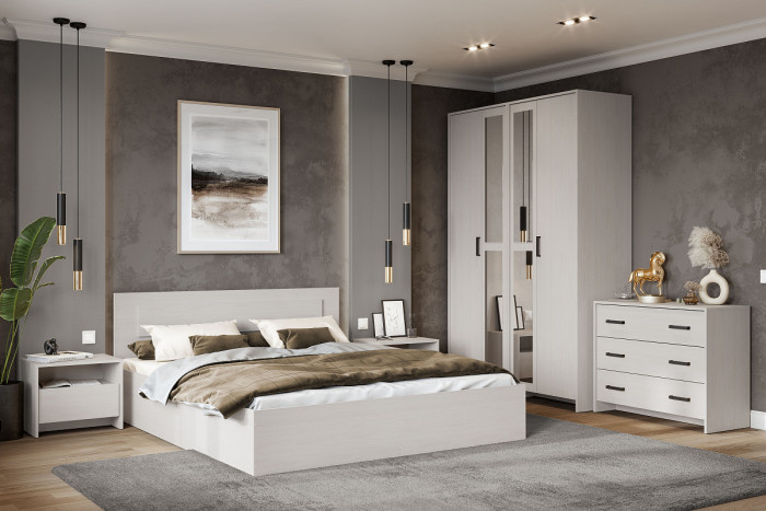 Кровать 1400 МСП №1 (с основанием ЛДСП)