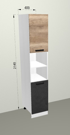 Пенал 400/2140 ниша Монс