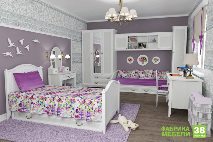 Ящик двухсторонний для островной кровати Классика