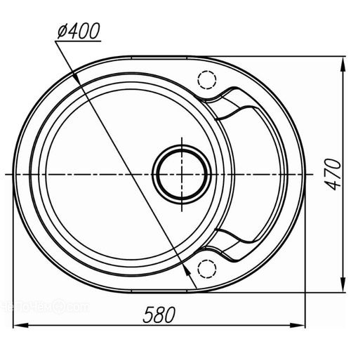 Мойка для кухни Берта 580