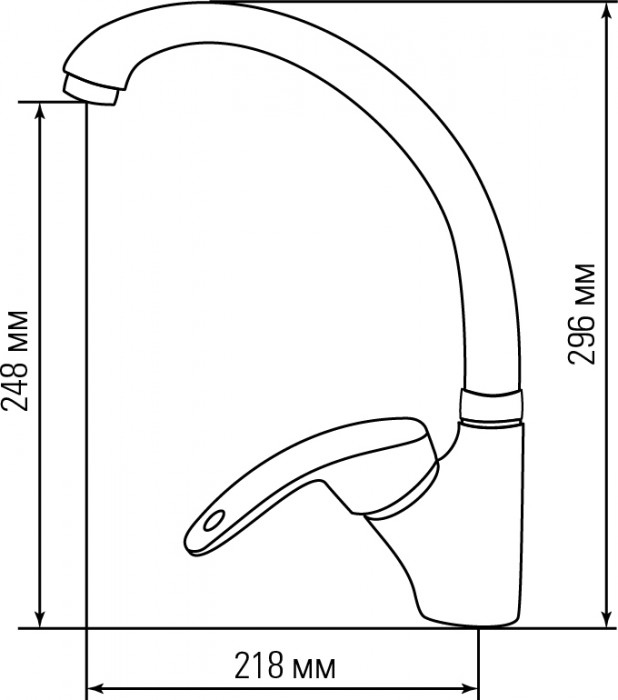 Смеситель Crema lite
