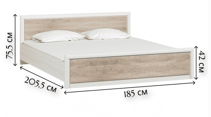 Кровать Коен LOZ180х200 без основания
