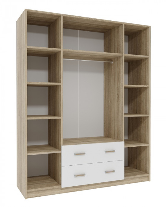 Шкаф распашной 4-х дверный 1600 Космос