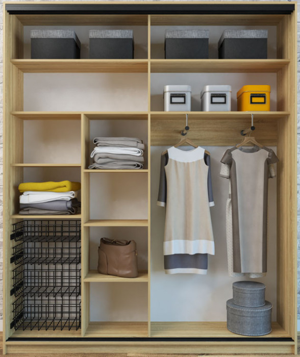 Шкаф купе Лофт 2000 фасад ЛДСП +