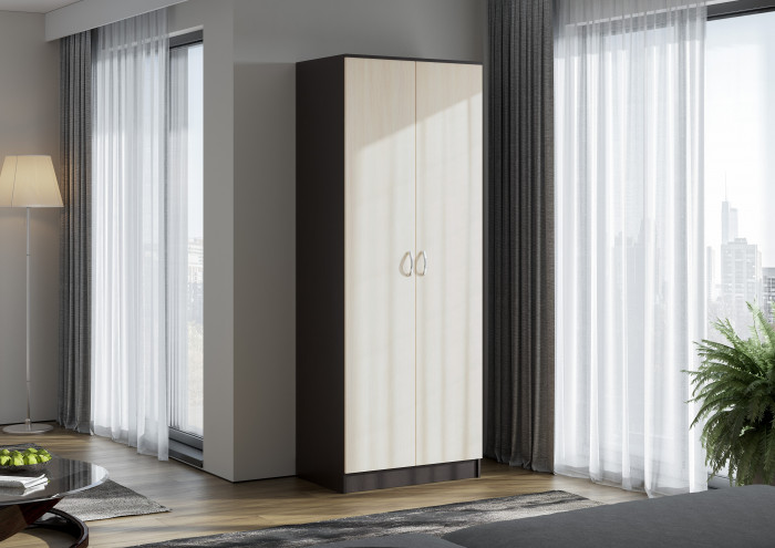 Шкаф двухстворчатый комбинированный  Ронда