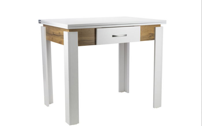 Стол обеденный раскладной с ящиком Doma