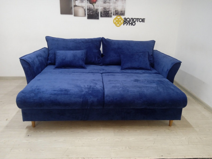 Диван Барселона в ткани санторини-22 (велюр)
