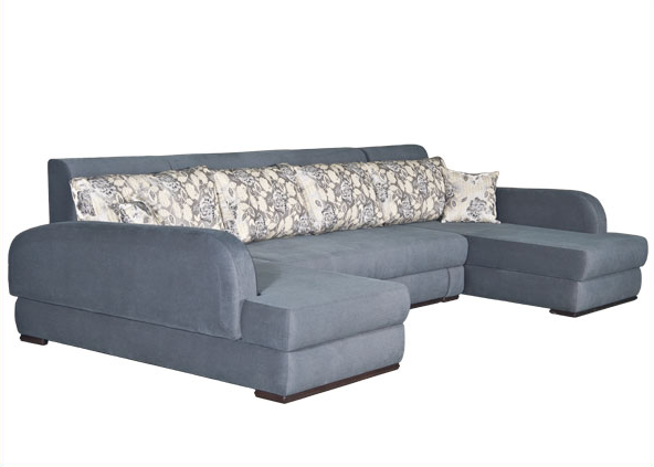 Диван Гарден угловой с 2 оттоманками