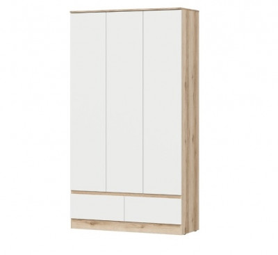 Шкаф трехстворчатый (с ящиками) 1,2 м Брауни