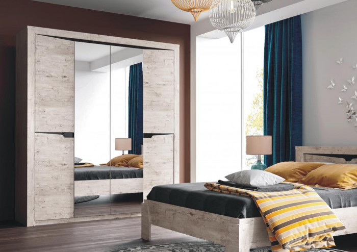 Шкаф четырехдверный Соренто