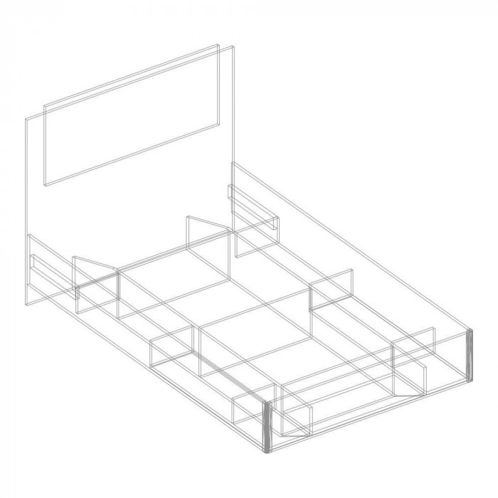 Кровать 1,6 м Милана Велес  