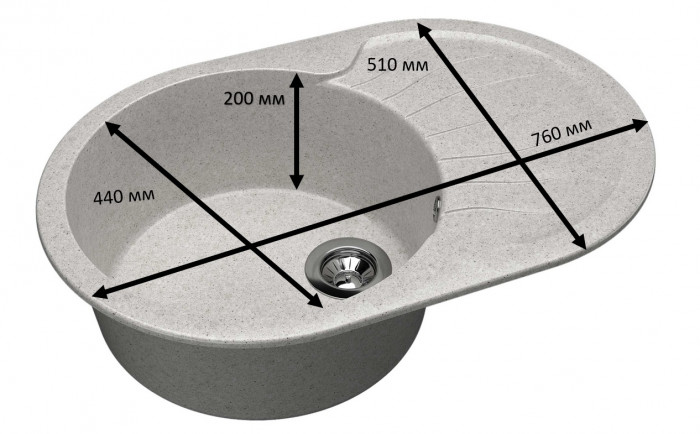 Мойка для кухни Берта 760