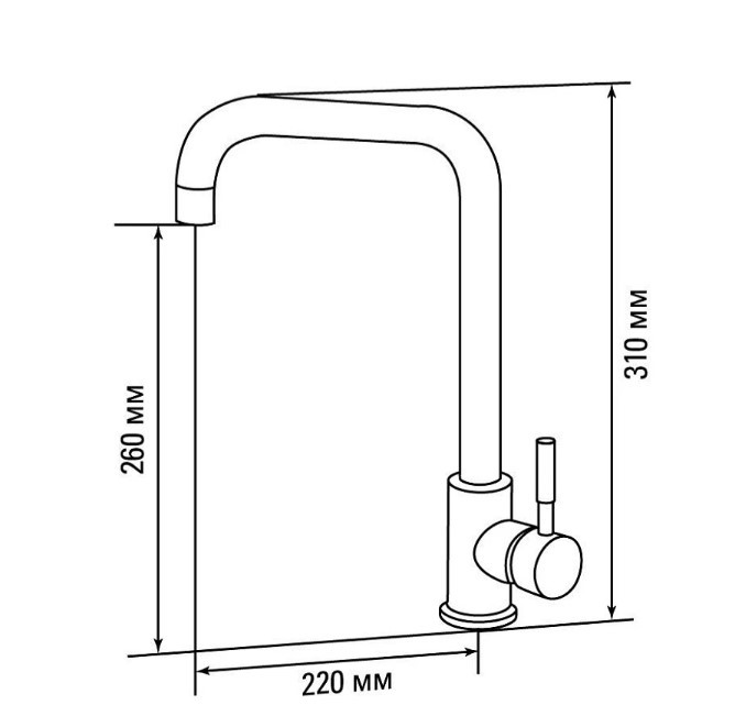Смеситель SKS-6 КК/MB Q10 Карельский Камень