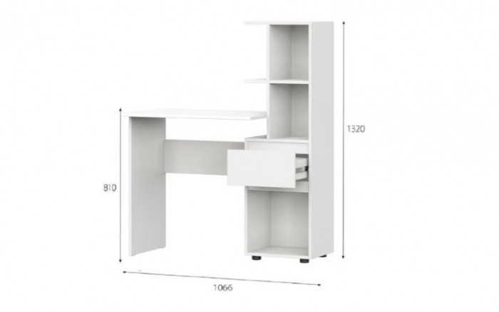 Стол письменный с надстройкой Одри