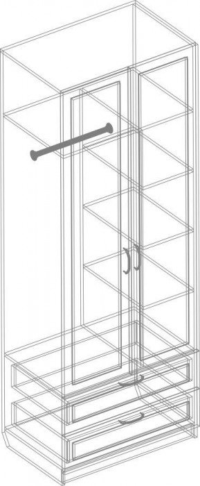 Шкаф ДФ-02 Филадельфия