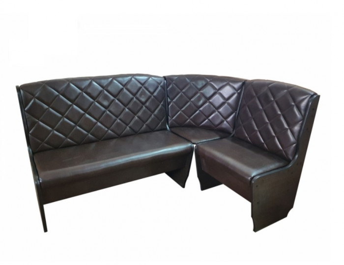 Кухонный уголок стандарт Барон-2 кожзам темно-коричн.