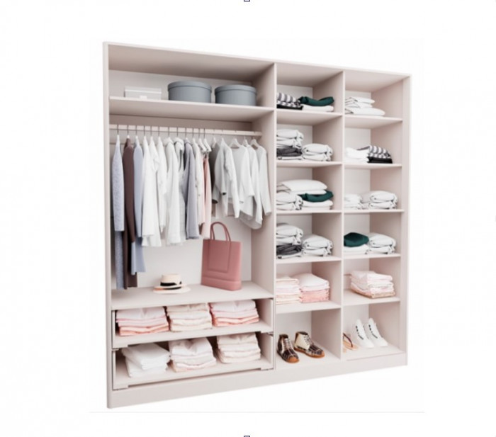 Шкаф 4-створчатый НКМ "Калипсо" секция №16