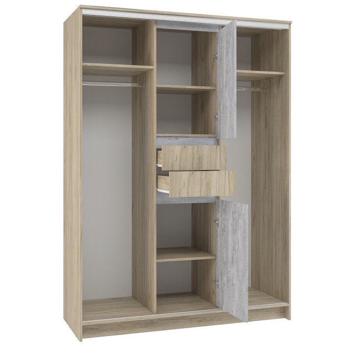 Шкаф купе Эдем 1,5 м (без зеркала)