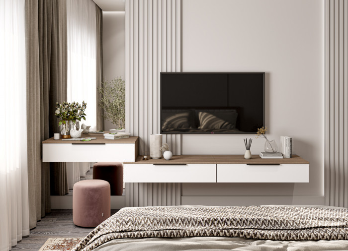 Тумба подвесная 900 Роза Ройс