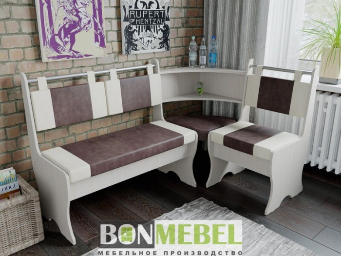 Скамья угловая Дельта