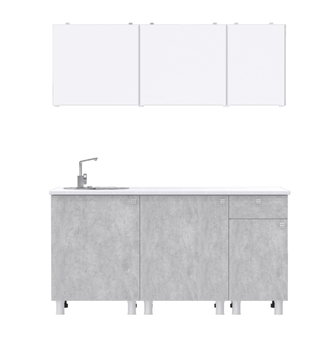 Кухонный гарнитур 1600 КГ-1 