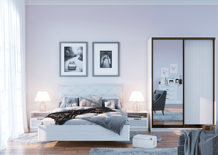 Кровать 2-х спальная СА-09 1400х2000 Александрия