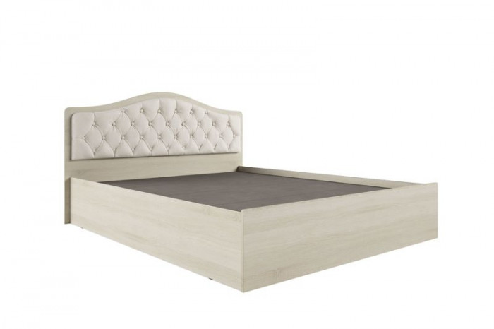 Кровать 1400 с мягким изголовьем Дели