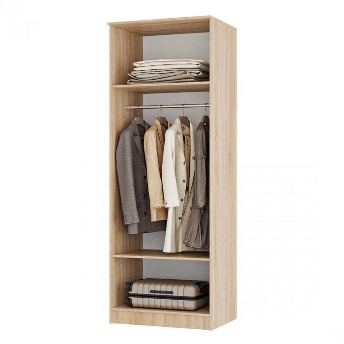 Шкаф плательный бельевой с зеркалом Сакура