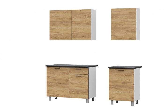 Кухонный гарнитур Лаванда 1,7 (со столешницей вариант №2)