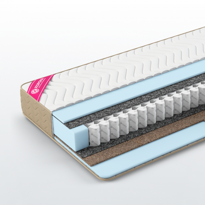 Матрас Practic Roll Spring Plus чехол трикотаж