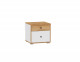 Тумба прикроватная 13.287 Вуди (Дуб золотой, Белый премиум)