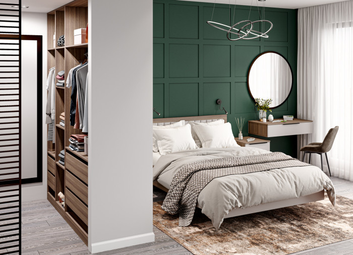 Шкаф 450 без фасада Роза