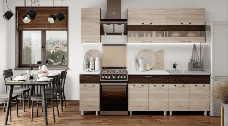 Стандартные размеры кухонных шкафов: глубина и высота