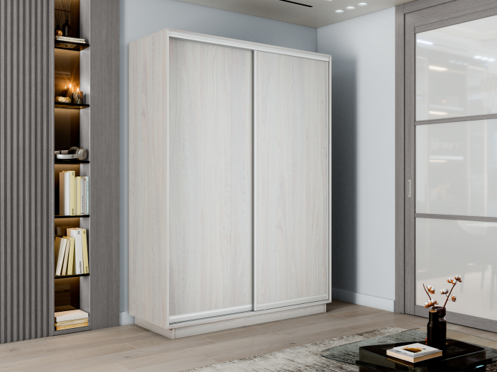 Шкаф купе 2-х дв. ДСП 1200/2400/450 Экспресс 2