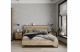 Кровать 11.34 с полкой Трувор (Дуб Гранж Песочный/ Интра)