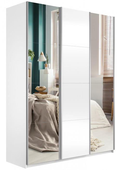 Шкаф купе Прайм 3-х дв. с 2 зеркалами 1800 Е1