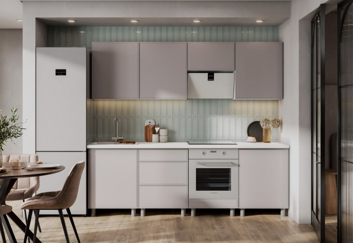 Кухонный гарнитур Квадро 2,4м 