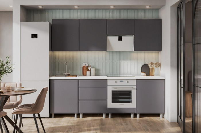 Кухонный гарнитур Квадро 2,4м 