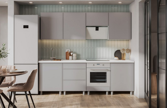 Кухонный гарнитур Квадро 2,4м 