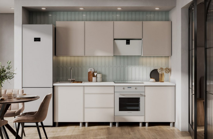 Кухонный гарнитур Квадро 2,4м 