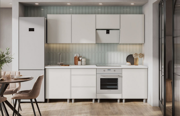 Кухонный гарнитур Квадро 2,4м 