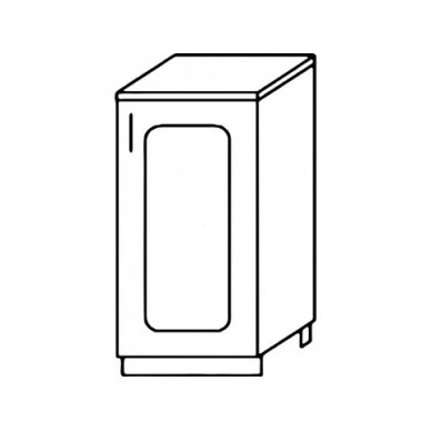 Шкаф нижний 400 Агава