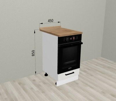 Шкаф нижний 450 под духовку Санвут МДФ