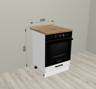 Шкаф нижний 600 под духовку Санвут МДФ