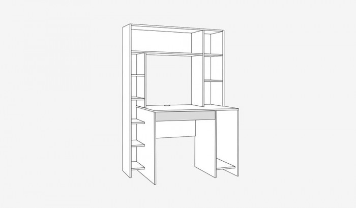 Стол компьютерный Комфорт 12.71