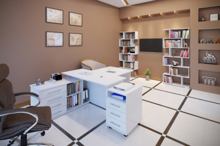 Компьютерный стол КСТ-109 левый