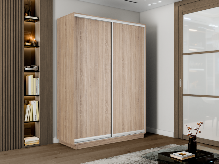 Шкаф купе 2-х дв. ДСП 1600/2200/600 Экспресс 2