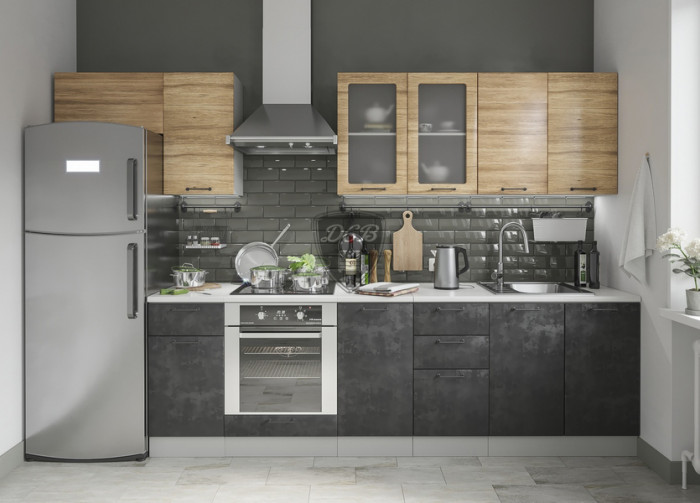 Шкаф нижний 400 торцевой угловой Лофт ДСВ